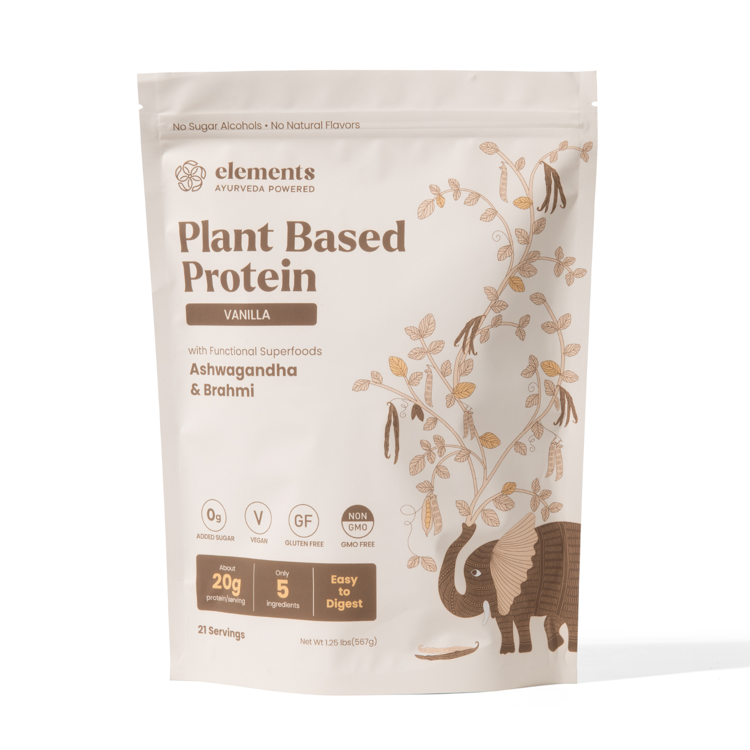 Plant Based Protein Powder: Vanilla (21 Servings)