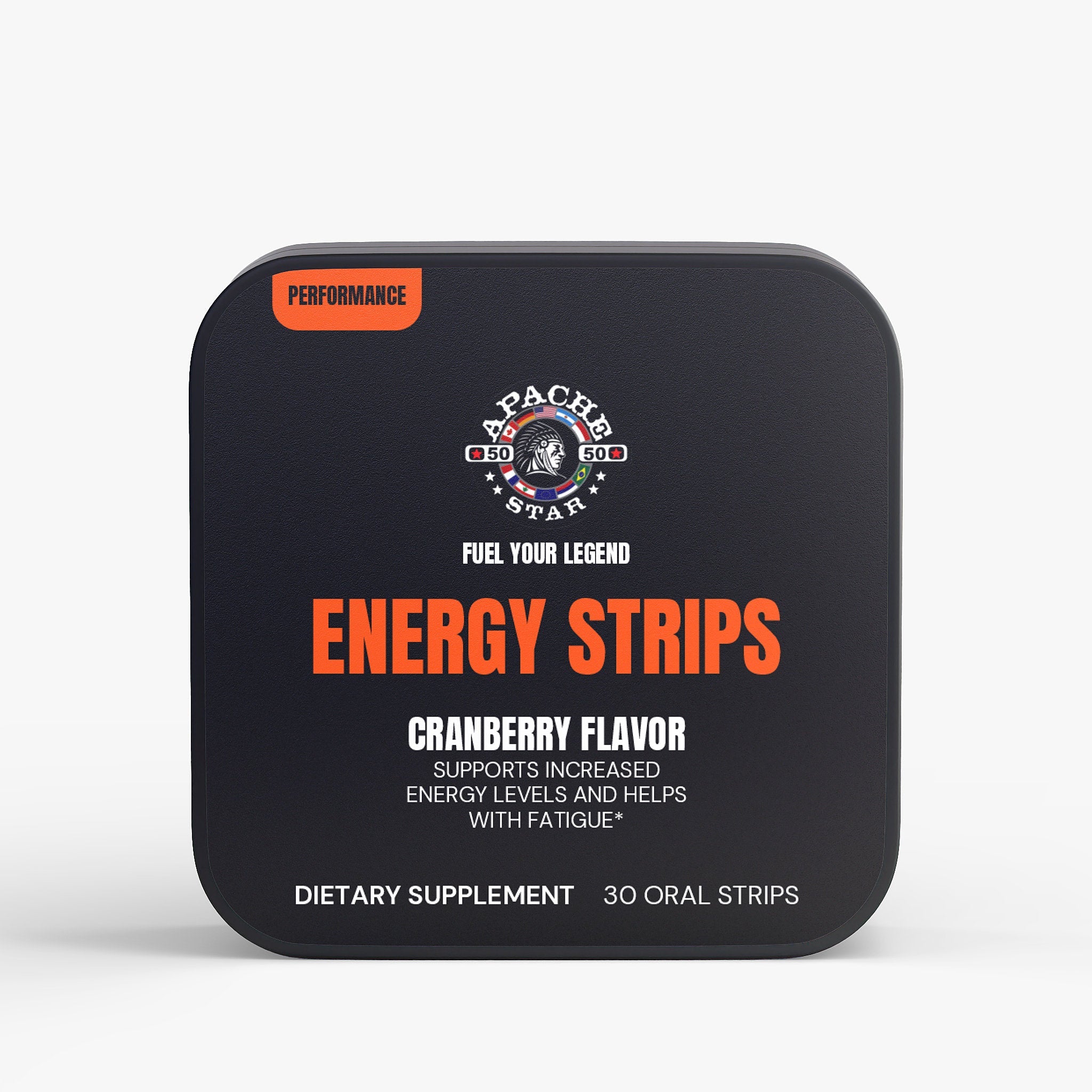 ENERGY STRIPS - CRANBERRY