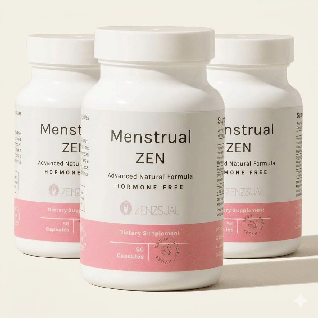 Menstrual Zen with Magnesium Glycinate – Natural Relief for Menstrual and Perimenopause Symptoms