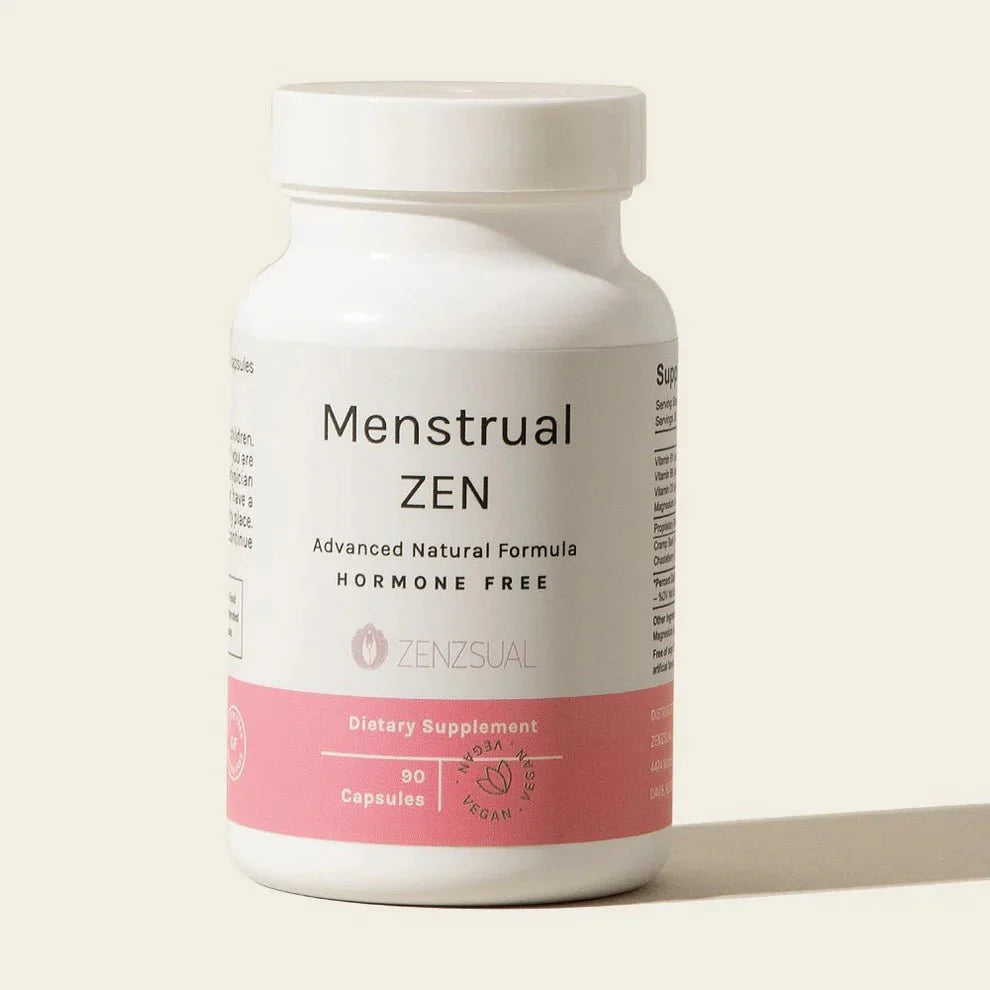 Menstrual Zen with Magnesium Glycinate – Natural Relief for Menstrual and Perimenopause Symptoms